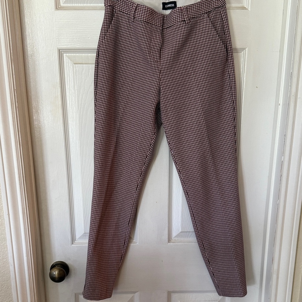 Express Women's Patterned Cropped Pants